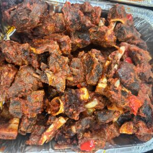 Peppered Goat meat