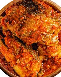 Peppered  tilapia half pan  $150