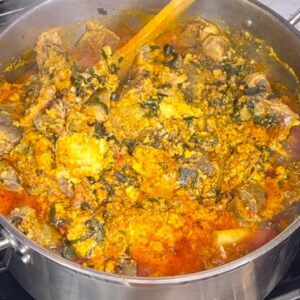 Egusi $130, pan $250